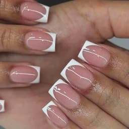 24Pcs Ballerina False Nails with Jelly Glue Short Nail Beauty Tool Press on Fake Nails Full Cover Artificial Nails Tips Manicure