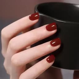 24Pcs Ballerina False Nails with Jelly Glue Short Nail Beauty Tool Press on Fake Nails Full Cover Artificial Nails Tips Manicure