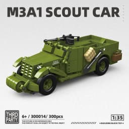 MOC Military Vehicles Building Bricks Hummers US Army Assault Car Blocks SpeciaI Police SWAT Team Soldier Tanks Model Gift Toys