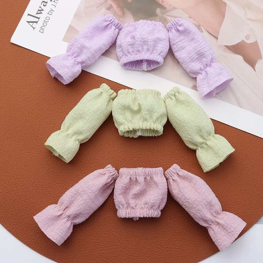 New Fashion Doll Clothes T-shirt Skirt Candy Color Pants Dolls Dress For 29CM Girl Clothes Casual Wear Dolls Accessories