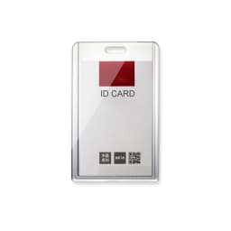 1 Pcs Horizon/vertical Acrylic Transparent Bank Credit Card Holders Badge Holder Bus Card ID Holders High quality Wholesale
