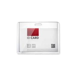 1 Pcs Horizon/vertical Acrylic Transparent Bank Credit Card Holders Badge Holder Bus Card ID Holders High quality Wholesale