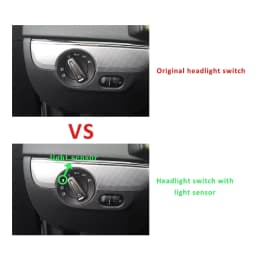 Auto Headlight Lamp Control Switch Light Sensor Module for VW Golf 7 6 MK6 Mk7 Jetta MK5 Tiguan MK2 Passat Tuning Polo Santana
