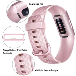 Silicone Strap Bands for Fitbit Charge 4 Fitbit Charge 3 SE Bracelet Replacement Wristbands for Charge 4 Smartwatch Accessories