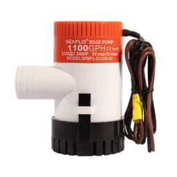SEAFLO Bilge Pump 12V24V DC Submersible Pump Marine Oil Drum Cruise Ship Water Pump Small Miniature Battery Water Pump