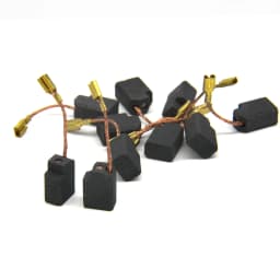 5 Pairs Carbon Brushes for Dewalt Angle Grinders D28111 D28116 6.35x10x13mm with Automatic Stop Power Tool Spare Parts