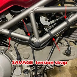 Fixing Tension Strap Silicone Bandage Universal Motorcycle Accessories Oil Pipe Hose/Throttle/Brake Clutch Cable/Wire Motocross