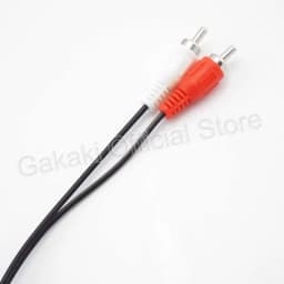 Dual RCA Male to 2 RCA Male Cable Stereo Audio Cable AV for DVD TV CD Sound Amplifier