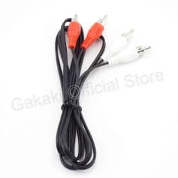 Dual RCA Male to 2 RCA Male Cable Stereo Audio Cable AV for DVD TV CD Sound Amplifier