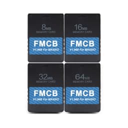 BitFunx V1.966 8/16/3264MB FMCB PS2 Card OPL 1.2.0 For MX4SIO SIO2SD TF/SD Card Adapter For Playstation2 Fat Game Consoles