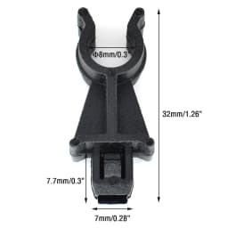 65722-EB300 For Nissan Qashqai Pathfinder Kashkay J10 J10E J10Z +2 JJ10E Dualis Bonnet Hood Support Prod Rod Clamp Clips Holder