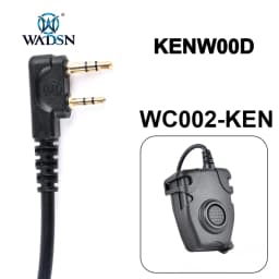 WADSN PTT Button Tactical Headset Interphone walkie talkie linker airsoft accesorios headphones ipsc TCI