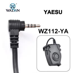 WADSN PTT Button Tactical Headset Interphone walkie talkie linker airsoft accesorios headphones ipsc TCI