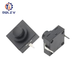 12*12*9.4mm Flashlight Button Switch 1A 30V CB-1212-112D 2Pin Ultra-Thin Middle of the feet