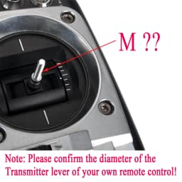Aluminum Transmitter Stick M4 Extra Long Thumb Stick Ends 4mm For JR Remote Control RC FPV Quadcopter Drone UAV Boat Helicopter