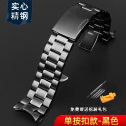 For Casio EFR-526/303/304/530/556/552 Men's BEM-506/501 Bracelet Wristband Stainless Steel Watchband Curved Strap 20 22 24mm