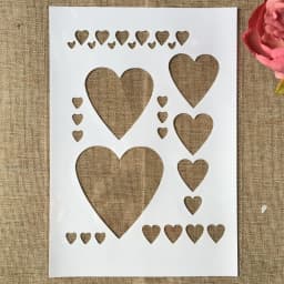 A4 29cm Geometry Round DIY Layering Stencils Painting Scrapbook Coloring Embossing Album Decorative Template