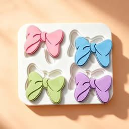 Bows Silicone Sugarcraft Mold Resin Tools Cupcake Baking Mould Fondant Cake Decorating Tools