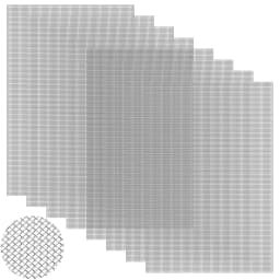1Pcs 4-500Mesh Stainless Steel Mesh Filter Mesh Metal Front Repair Fixed Mesh Filter Woven Wire Sieve Plate Screen Filter