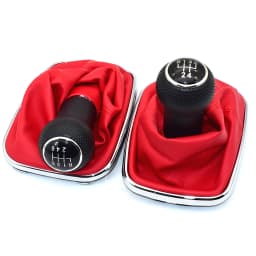12mm 5 / 6 Speed Car Gear Shift Knob Lever Shifter Gaitor Boot For Volkswagen VW 1999-2004 Golf 4 IV MK4 GTI R32 Bora Jetta MT