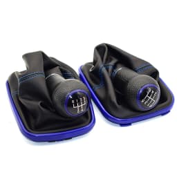12mm 5 / 6 Speed Car Gear Shift Knob Lever Shifter Gaitor Boot For Volkswagen VW 1999-2004 Golf 4 IV MK4 GTI R32 Bora Jetta MT