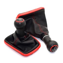 12mm 5 / 6 Speed Car Gear Shift Knob Lever Shifter Gaitor Boot For Volkswagen VW 1999-2004 Golf 4 IV MK4 GTI R32 Bora Jetta MT