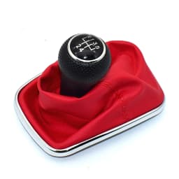 12mm 5 / 6 Speed Car Gear Shift Knob Lever Shifter Gaitor Boot For Volkswagen VW 1999-2004 Golf 4 IV MK4 GTI R32 Bora Jetta MT