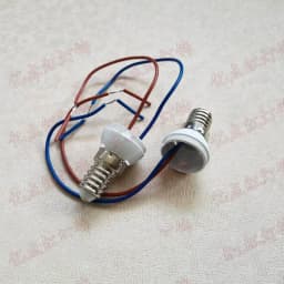 E14 E27 Lead Power Lamp Holder 220V E14 E27 Lamp Holder Screw with Wire Plastic LED Lampholder for Crystal Lighting Modification