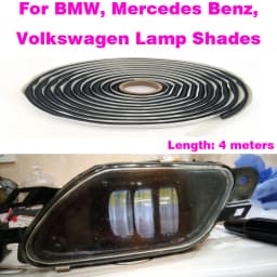 4M Car Headlamp Glue Butyl Rubber Glue Headlight Sealant Retrofit Reseal Hid Headlamps Taillight Shield Glue Waterproof Tapes