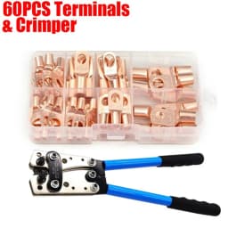Hand Tools Cable Crimping Pliers HX-50B 6- 50mm2 AWG 8 - 1/0 Suitable For Cable Lug Automobile Copper Ring Terminal Clamper