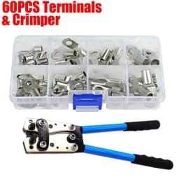 Hand Tools Cable Crimping Pliers HX-50B 6- 50mm2 AWG 8 - 1/0 Suitable For Cable Lug Automobile Copper Ring Terminal Clamper
