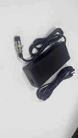 54.6V 2A 4A Power Supply Adapter Charger 3 Prong Jack GX16 for 48V Electric Hoverboard Health Care 13S Lithium Battery Charger