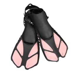 QYQ Frog Shoes Adult Fins with Adjustable Buckles Open Heels Designed for Snorkeling Scuba Diving