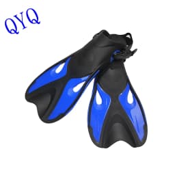 QYQ Frog Shoes Adult Fins with Adjustable Buckles Open Heels Designed for Snorkeling Scuba Diving