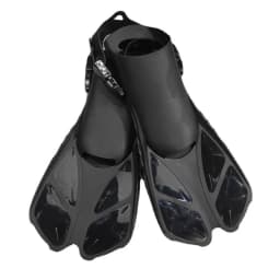 QYQ Frog Shoes Adult Fins with Adjustable Buckles Open Heels Designed for Snorkeling Scuba Diving