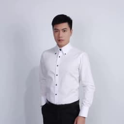 Men's Casual Shirt Long Sleeve Korean Trends Fashion Button-down Collared Shirt Business Dress Shirts Slim Fit Designer Shirts