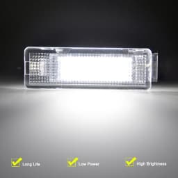 12V LED Luggage Trunk Lamp For Seat Alhambra Altea Cordoba/Vario Ibiza Toledo Leon White Luggage Compartment Light Assembly