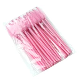 25pcs Eyelashes Extension Supplies Makeup Brushes Mascara Wand Microbrush Eyebrow Eyelash Cosmetics Applicator Spoolie Brush