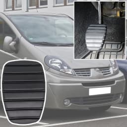 Rubber Brake Clutch Foot Pedal Pad Cover For Nissan Primastar NV300 Vivaro Mitsubishi Express 2014 - 2019 2020 Replacement Parts