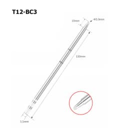 T12 Soldering Solder Iron Tipsжало для паяльника For Hakko FX951 STC AND STM32 OLED Soldering Station Electric