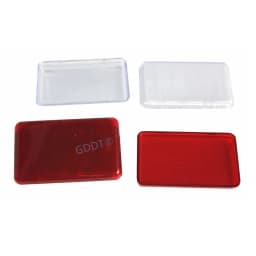 1 Piece Door Lamp Cover for Pajero MB337920 V20 V70 Door Light Cover for Montero V60 V30 Red Cover for Shogun Sport K90 V40