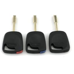 YIQIXIN Uncut Blade Car Key Transponder Shell Case For Ford Focus Mondeo KA Fiesta Escort For Jaguar XJ8 Transit Connect No Chip