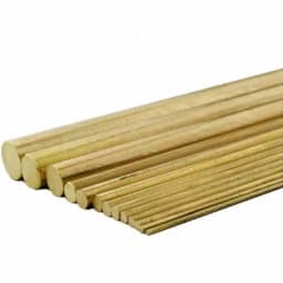1/5/10 Pcs Brass Round Bar Diameter 1.6/2/3/4/5/6/8/10/12/14/16/18/20 Mm Brass Rod Knife Handle Rivet Screw Mosaic Tools