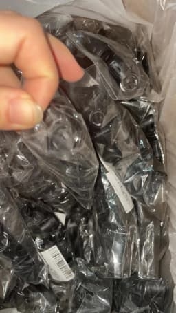 10/25/50pcs Black Plastic 3mm 5mm Lamp LED Diode Holder Black Clip Bezel Socket Mount Useful LED Diode Holder Black Clip