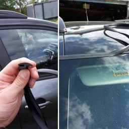 Ageing Rubber Seal Strips Under Windshield Panel For BMW Z3 E36 Z4 E85 E89 E46 E60 E90 E88 E91 E92 E93 E65 E63 E66 M Accessories