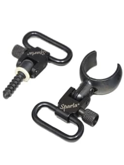 Sparta Sling Swivels .800"- .850" (20.32-21.59mm) Tube Hoop For Most 12 Gauge Shotguns 1 Inch Shoulder Strap SSS-15932