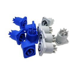 25PCS Powercon Connector 3 Pins 20A 250V Power Speaker Panel Socket Female For LED Screen Stage Lighting