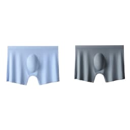 2Pcs Men Panties Mens Ice Silk Boxers Seamless Sexy Underwear Man Ultra-thin Breathable Boxer Shorts Male Underpants Boxershorts