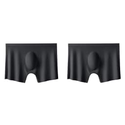 2Pcs Men Panties Mens Ice Silk Boxers Seamless Sexy Underwear Man Ultra-thin Breathable Boxer Shorts Male Underpants Boxershorts