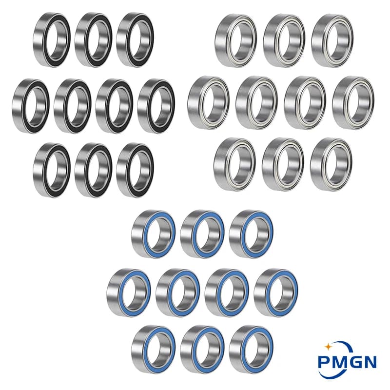10/100PCS 6700ZZ 6700 2RS RS 6700-2RS High quality 10x15X4 mm Miniature Rubber seal Deep Groove Ball Bearing ABEC-5